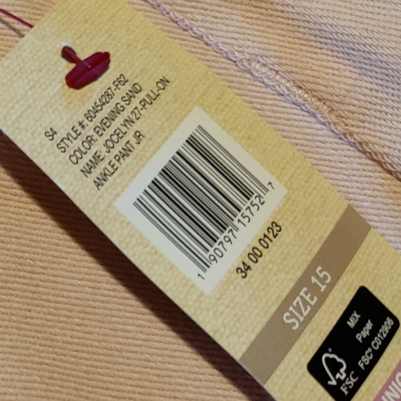 L.E.I. Juniors Luxe Pull-On Ankle Jeggings Pants, Seven Pairs - Picture 4 of 13